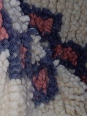 Load image into Gallery viewer, Antique Rug - Beni Mguild Rug - Chic Rug - Black and White Rug - New York Rug - Rug in Canada - Handwoven Rug - Floor Rug - , Stairs rug - AUALIRUG