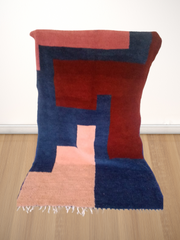 Load image into Gallery viewer, colorful Moroccan rug, woven rug, Moroccan rug, blessed rug, area rug, Berber carpet | 160x255cm in stock