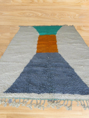 Load image into Gallery viewer, customized bohemian rug,hand-knotted rug, handwoven rug runner,moroccan berber carpet, colorful rug - AUALIRUG