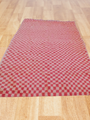 Load image into Gallery viewer, Best Moroccan Rug - Tribal Wool Rug - terracotta solid rug - Flatweave Rug - Simple Rug - Berbers Rug - Soft Rugs in Sydney - Gumtree Rug - AUALIRUG