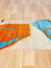 Load image into Gallery viewer, Abstract Carpet, Azilal Rug, Wool Moroccan Rug, Berber Beni Ouaraine - AUALIRUG