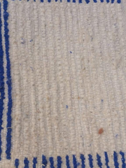 Load image into Gallery viewer, Moroccan rug shag - Berber rug - Entryway rug - handmade rug - wool rug - Custom area rug - Blue and white rug - Living room rug - - AUALIRUG