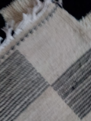 Load image into Gallery viewer, Monochrome Delight: Moroccan Black and White Checkered Rug for Modern Interiors Berber| Customise