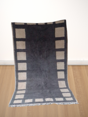 Load image into Gallery viewer, Amazing Rug - Best Moroccan Rug - Artistic rugs - Wool Area Rug - Bohemian Rug - White Rug - Antique Rug - Atlas Rug - Unique design rug - AUALIRUG