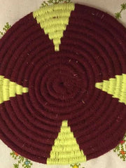 Load image into Gallery viewer, Moroccan Handmade Wool Placemat Set of 6