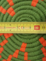 Load image into Gallery viewer, Moroccan Handmade Wool Placemat Set of 10#19 - AUALIRUG