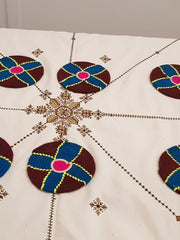 Load image into Gallery viewer, Moroccan Handmade Wool Placemat Set of 10#24 - AUALIRUG