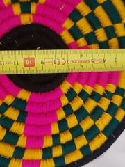 Load image into Gallery viewer, Moroccan Handmade Wool Placemat Set of 10#13 - AUALIRUG