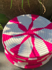 Load image into Gallery viewer, Moroccan Handmade Wool Placemat Set of 10 #2 - AUALIRUG