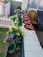 Load image into Gallery viewer, Moroccan Handmade Wool Berber Placemat Set of 8 #7 - AUALIRUG