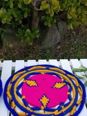 Load image into Gallery viewer, Moroccan Handmade Wool Placemat Set of 10 #3 - AUALIRUG