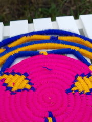 Load image into Gallery viewer, Moroccan Handmade Wool Placemat Set of 10 #3 - AUALIRUG