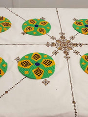 Load image into Gallery viewer, Moroccan Handmade Wool Placemat Set of 10 # 22 - AUALIRUG