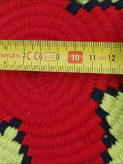 Load image into Gallery viewer, Moroccan Handmade Wool Placemat Set of 10 # 29 - AUALIRUG