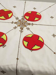 Load image into Gallery viewer, Moroccan Handmade Wool Placemat Set of 10 # 29 - AUALIRUG