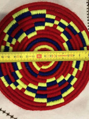 Load image into Gallery viewer, Moroccan Handmade Wool Placemat Set of 6 # 34 - AUALIRUG