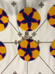 Load image into Gallery viewer, Moroccan Handmade Wool Placemat Set of 6 # 37 - AUALIRUG