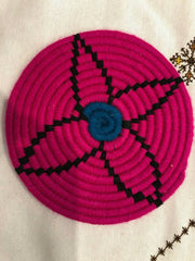 Load image into Gallery viewer, Moroccan Handmade Wool Placemat Set of 8 # 41 - AUALIRUG