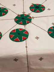 Load image into Gallery viewer, Moroccan Handmade Wool Placemat Set of 10 # 17 - AUALIRUG