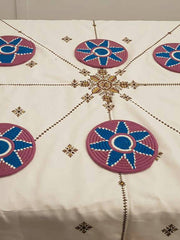 Load image into Gallery viewer, Moroccan Handmade Wool Placemat Set of 10 # 18 - AUALIRUG