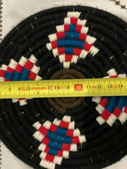 Load image into Gallery viewer, Moroccan Handmade Wool Placemat Set of 8 # 42 - AUALIRUG