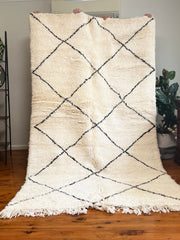 Load image into Gallery viewer, Premium Quality Moroccan Rug - Hand Knotted Rug- Custom Size Rug - Berber Rug - Handmade Wool Rug - Wool Rug -Contemporary Rug - solid rug