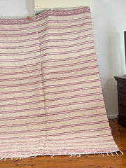 Load image into Gallery viewer, Hand Woven Blanket Eye-Catching Carpet - Authentic Moroccan Rug - Rug Handmade By Berber Women - Beni Ourain Rug - Bedroom Rug - Floor Rug