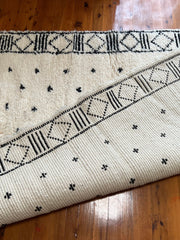 Load image into Gallery viewer, Handmade Moroccan Rug - Contemporary Abstract Rug - Rug Dots Moroccan Ivory Berber Carpet - Modern Rug - Traditional Rug