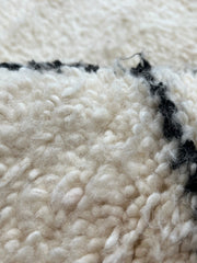 Load image into Gallery viewer, Home Art living Room rug - Carpet Handmade by Berber Women - Rug in Austalia - Bohemian Rug - Hand Knotted Rug - Black White Custom Rug