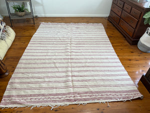 Hand Woven Blanket Eye-Catching Carpet - Authentic Moroccan Rug - Rug Handmade By Berber Women - Beni Ourain Rug - Bedroom Rug - Floor Rug