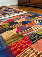 Load image into Gallery viewer, Moroccan vintage runner Rug - Rug in Australia - Colorful Area Rug - Long Berber Rug - Moroccan Vintage runner rug - - Authentic Rug