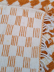 Load image into Gallery viewer, Custom Rug | Bohemian Rug | Handmade Rug | Beni Rug | Modern Artwork | Moroccan Berber Rug | Premium Quality Moroccan Rug