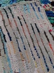 Load image into Gallery viewer, Moroccan Magic: Bouchouite Wool Rug - Tribal Patterns, Boho Chic Decor