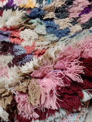 Load image into Gallery viewer, Artistic Splendor: Large Moroccan Bouchouite Floor Rug - Expressive Patterns, Eye-Catching Beauty