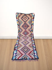 Load image into Gallery viewer, Artistic Splendor: Large Moroccan Bouchouite Floor Rug - Expressive Patterns, Eye-Catching Beauty