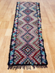 Load image into Gallery viewer, Artistic Splendor: Large Moroccan Bouchouite Floor Rug - Expressive Patterns, Eye-Catching Beauty