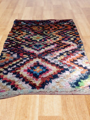 Load image into Gallery viewer, Moroccan Dream: Vintage Bouchouite Area Rug - Authentic Craftsmanship, Cultural Heritage