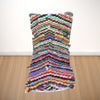 Bohemian Dreams: One-of-a-Kind Vintage Moroccan Bouchouite Rug, Berber handmade | 130cm x 260cm In Stock