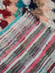 Load image into Gallery viewer, Colorful Charm: Custom Moroccan Bouchouite Rug for a Unique Statement