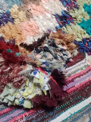 Load image into Gallery viewer, Colorful Charm: Custom Moroccan Bouchouite Rug for a Unique Statement