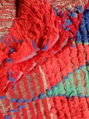 Load image into Gallery viewer, Artistic Delight: Handwoven Moroccan Bouchouite Rug with Personalized Pattern