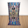 Exquisite Fusion: Bespoke Vintage Moroccan Bouchouite Rug with Your Custom Color Palette | 103cm x 260cm In Stock