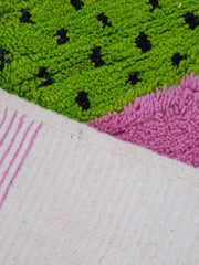 Load image into Gallery viewer, Moroccan fibers rug, floor luxurious rug, office handcraft rug, vintage sofa rug, modern home decor