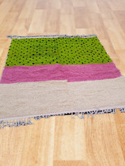 Load image into Gallery viewer, Moroccan fibers rug, floor luxurious rug, office handcraft rug, vintage sofa rug, modern home decor