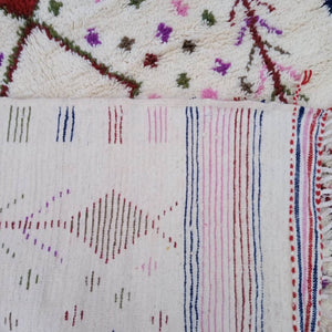 handmade furniture, contemporary Amazigh rug, boho rug, tapis berbere, handwoven rug, bedroom rug