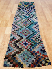 Load image into Gallery viewer, Moroccan Magic: Bouchouite Wool Rug - Tribal Patterns, Boho Chic Decor