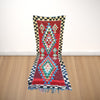 Vintage Wonder: Authentic Moroccan Bouchouite Runner Rug - Intricate Details, Timeless Elegance | 90cm x 230cm In Stock