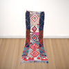 Rustic Chic: Handcrafted Berber Vintage Bouchouite Rug - A True Vintage Gem | 70cm x 200cm In Stock