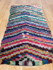 Load image into Gallery viewer, Bohemian Dreams: One-of-a-Kind Moroccan Bouchouite Rug, Berber handmade