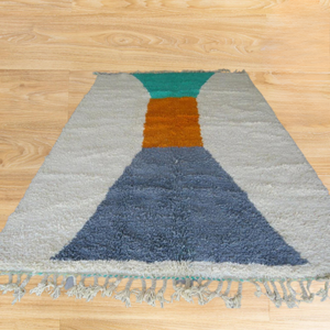 customized bohemian rug,hand-knotted rug, handwoven rug runner,moroccan berber carpet, colorful rug - AUALIRUG